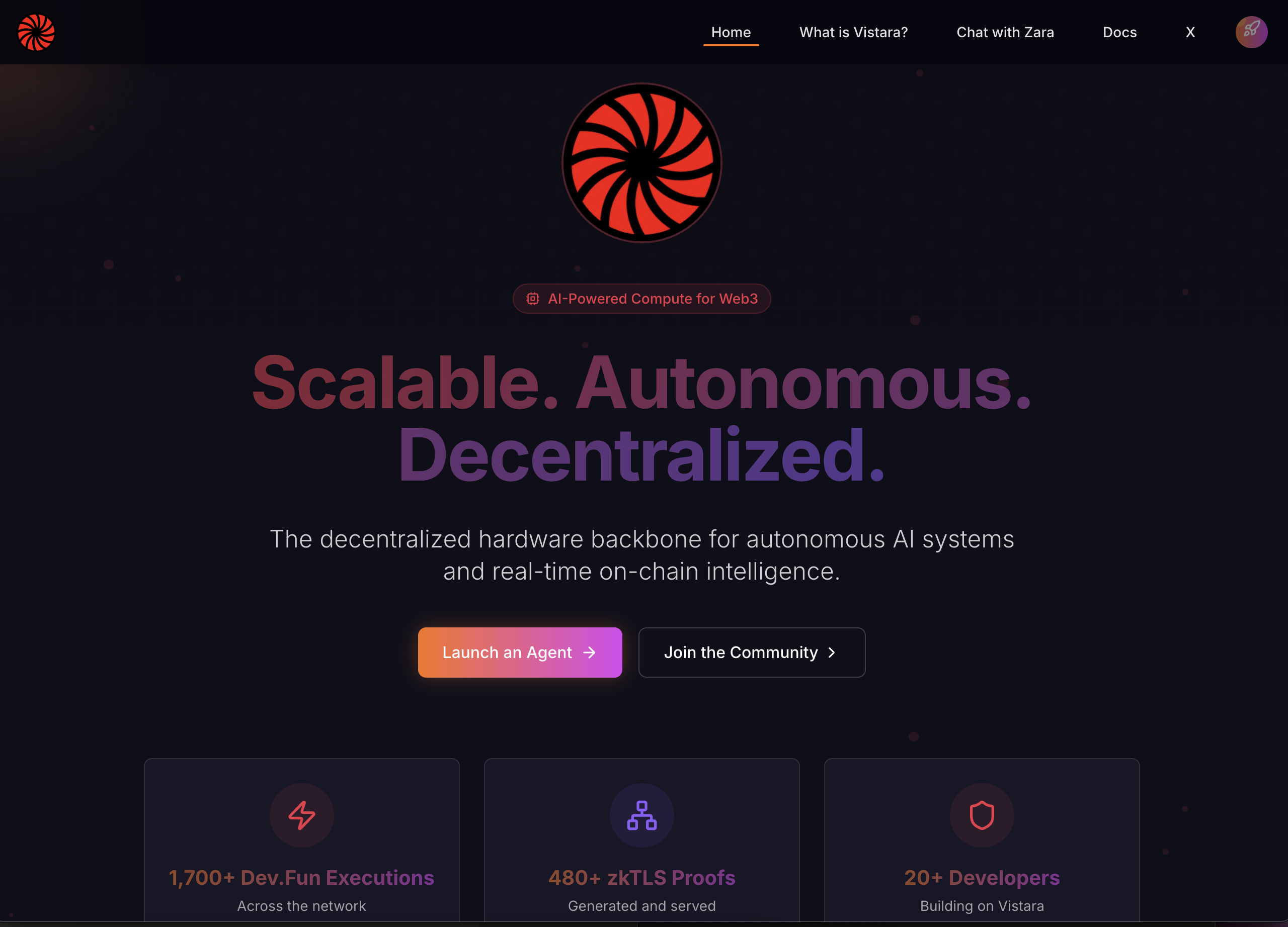 Vistara - AI Co-Founder for Web3 Microbusinesses